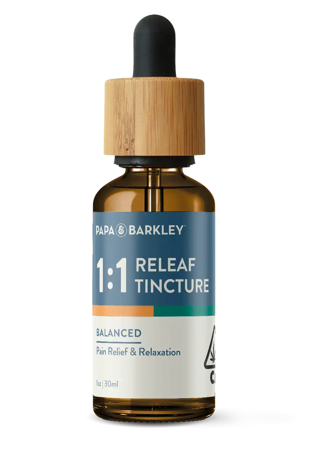 Releaf Tincture 30ml-Balanced 1:1-Papa & Barkley